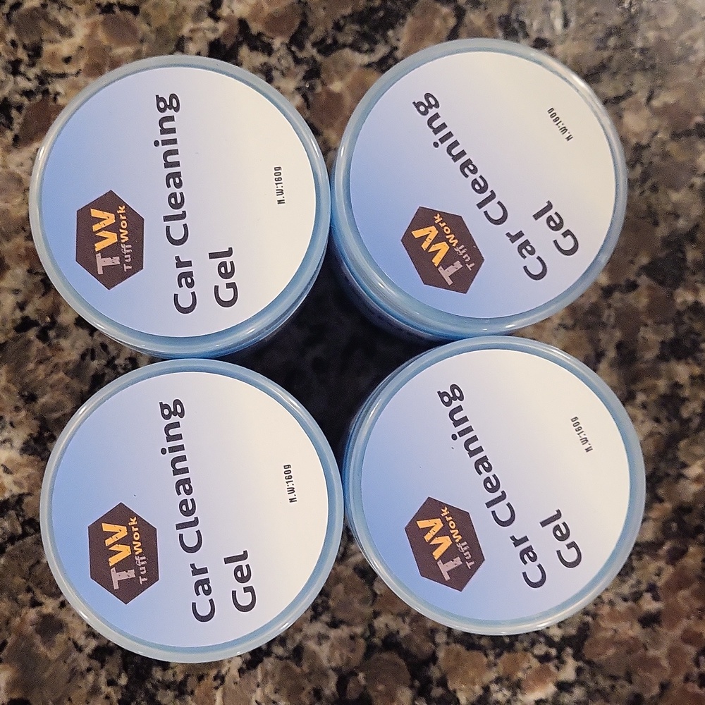 COPY - TW Car Cleaning Gel lot of 4 new 5.6 oz for tv remotes, game consoles, w…